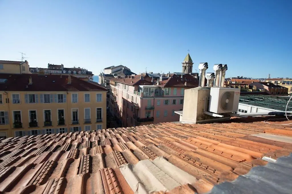 Apartment #9 Opera'S Duplex Panoramic Sea View Terrace & Ac 1Min To Beach Nice