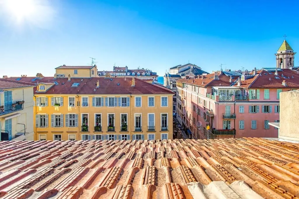 #9 Opera'S Duplex Panoramic Sea View Terrace & Ac 1Min To Beach Nice