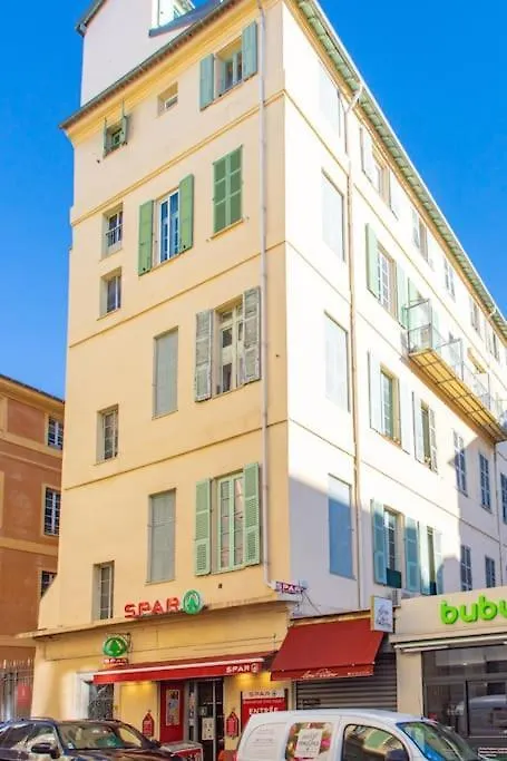 #9 Opera'S Duplex Panoramic Sea View Terrace & Ac 1Min To Beach 니스