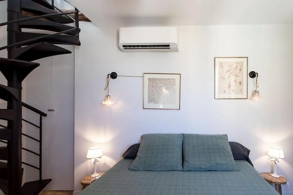 #9 Opera'S Duplex Panoramic Sea View Terrace & Ac 1Min To Beach Νίκαια Διαμέρισμα