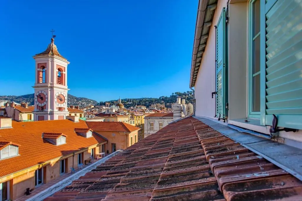 Διαμέρισμα #9 Opera'S Duplex Panoramic Sea View Terrace & Ac 1Min To Beach Νίκαια
